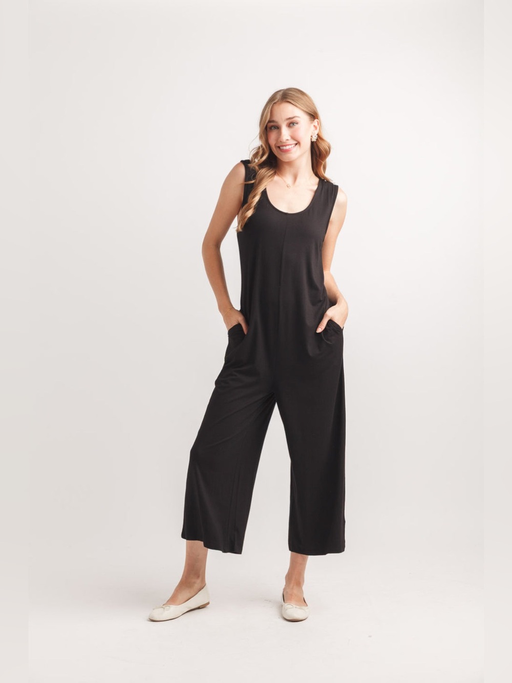 Papillon Bamboo Olive Sleeveless jumpsuit size S